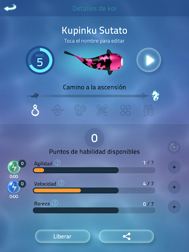 Captura de pantalla de Zen Koi Pro