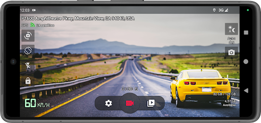 Captura de pantalla de Droid Dashcam DVR