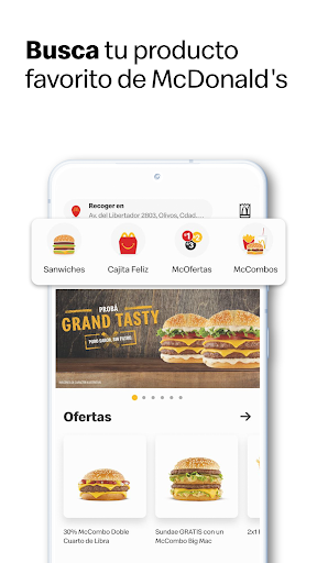 Captura de pantalla de McDonald's: Ofertas y Delivery