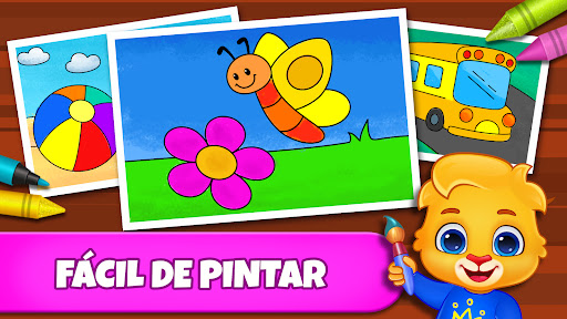 Captura de pantalla de Juegos de colorear y pintar
