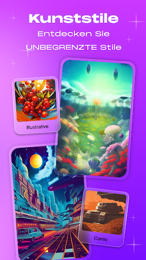 WOMBO Dream: KI-Kunstgenerator Screenshot