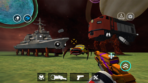 Captura de pantalla de Sandbox in space
