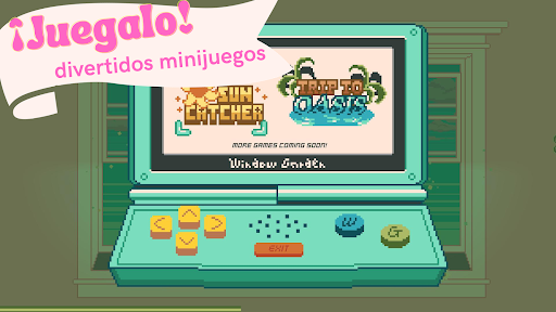 Captura de pantalla de Window Garden - Lofi Idle Game