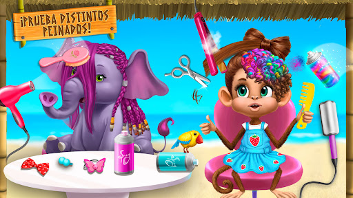 Captura de pantalla de Jungle Animal Hair Salon 2