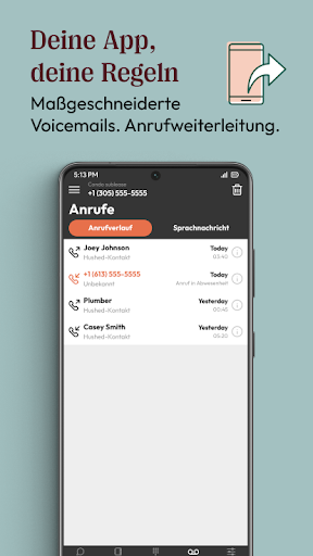 Hushed – Zweite Telefonnummer Screenshot