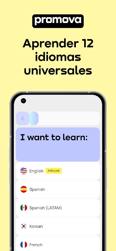 Captura de pantalla de Promova: Aprende inglés online