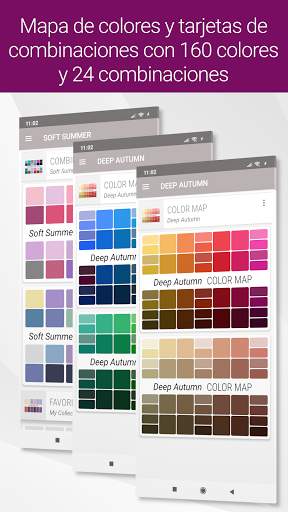 Captura de pantalla de Show My Colors: Color Palettes