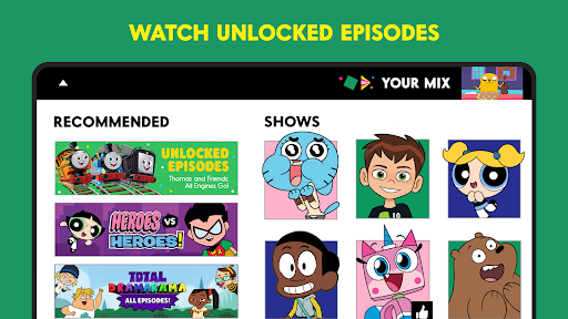 Captura de pantalla de Cartoon Network App