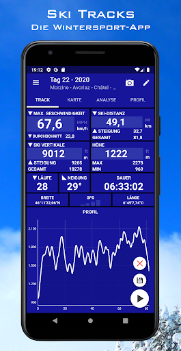 Ski Tracks Screenshot