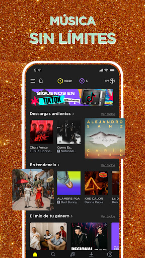 Captura de pantalla de TREBEL: Video, Musica & MP3