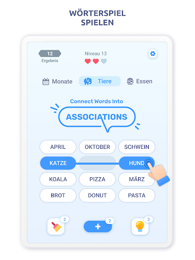 Associations - Wörter Spiele Screenshot
