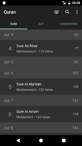 Quran für Android Screenshot