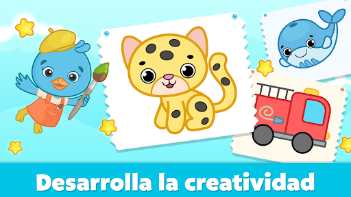 Captura de pantalla de Juegos de pintar para niños