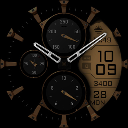 S4U Assen - Hybrid watch face screenshot