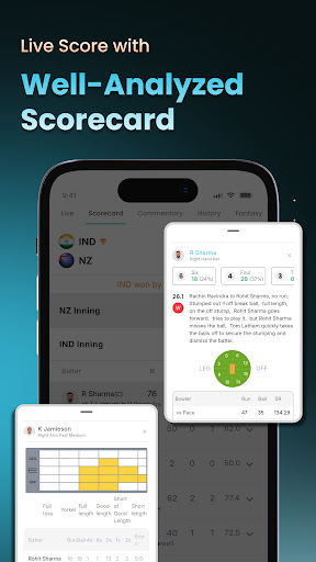 Cricket LineX: Fast Live score screenshot