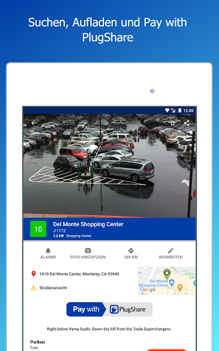 PlugShare- Ladestationen Screenshot