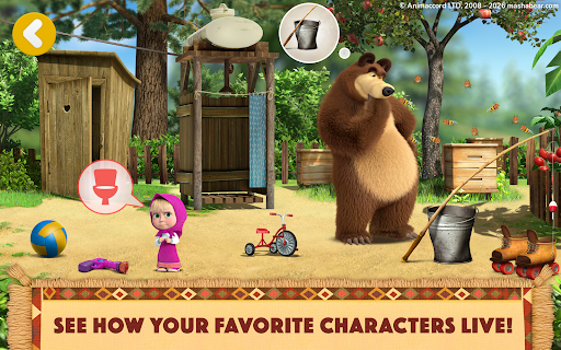 Masha and the Bear: My Friends screenshot