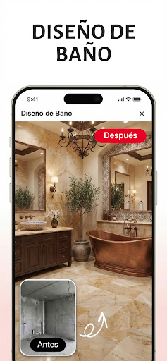 Captura de pantalla de SnapHome: Presupuesto Estimado