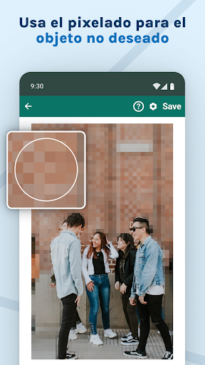 Captura de pantalla de Desenfoque de vídeo e imagen