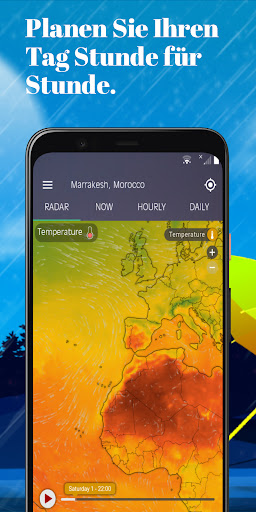 Wetterradar — Sturmkarte Live Screenshot