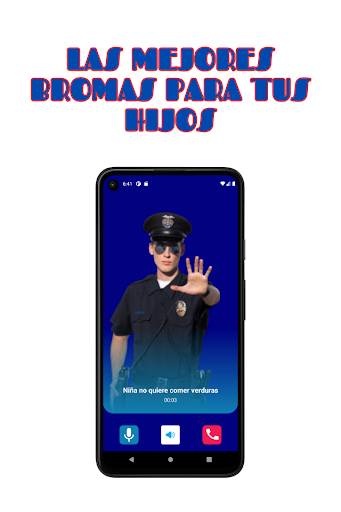 Policia de Niños Llamada Falsa screenshot