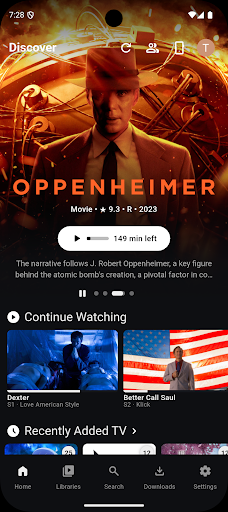 Plezy for Plex screenshot