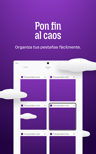 Captura de pantalla de Firefox: navegador privado