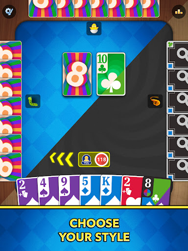 Captura de pantalla de Crazy Eights