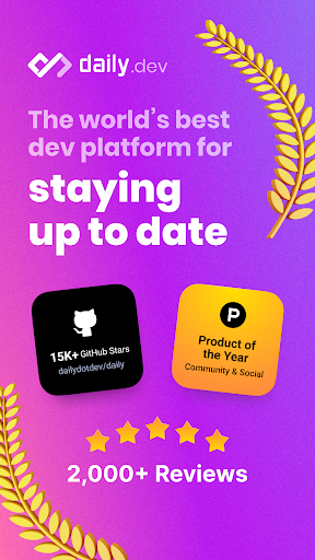 Captura de pantalla de daily.dev - stay up to date
