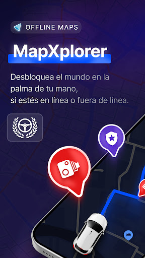 Captura de pantalla de MapXplorer: Navegación, Radar