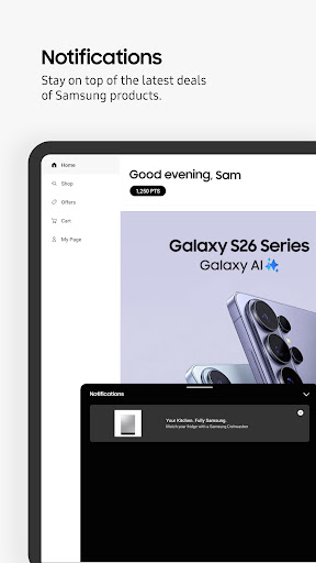 Shop Samsung Screenshot