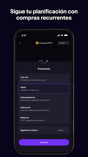 Captura de pantalla de Kraken: Bitcoin, ETH y Crypto