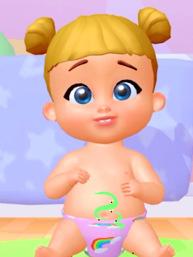 Captura de pantalla de My Baby Care Virtual Baby Care