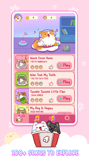 Captura de pantalla de Cat Tiles: Cute Piano Game