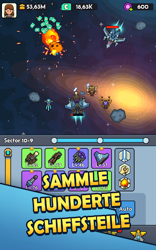 Idle Space - Ship Crafting RPG Screenshot