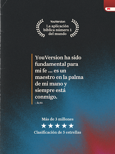 Captura de pantalla de Biblia Reina Valera con Audio