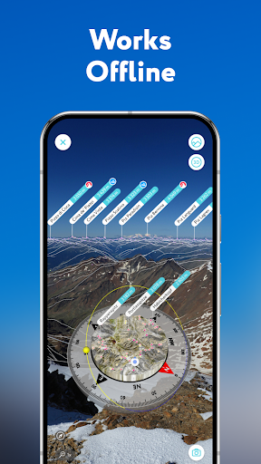 Captura de pantalla de PeakVisor - 3D Maps & Peaks ID