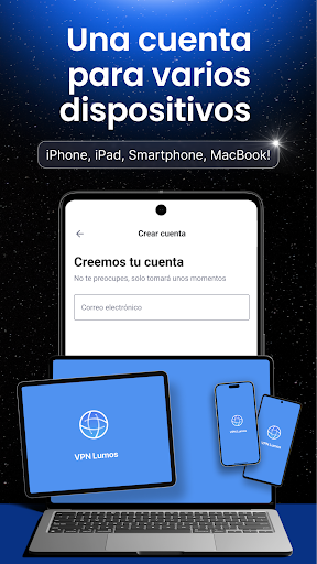 Captura de pantalla de VPN Lumos: VPN fácil de usar