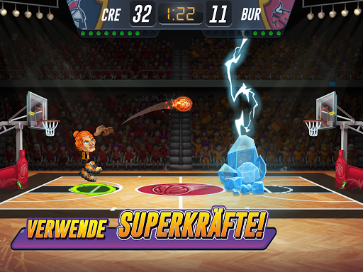 Basketball Arena: Online Spiel Screenshot