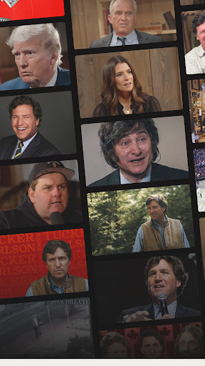 Captura de pantalla de Tucker Carlson Network
