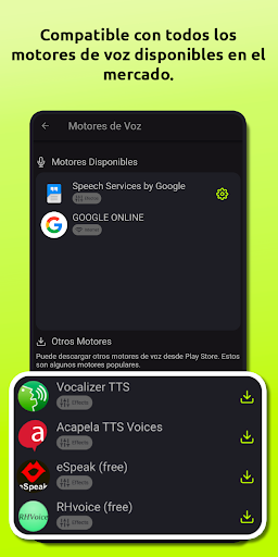 Captura de pantalla de Voz de la Mujer del Traductor