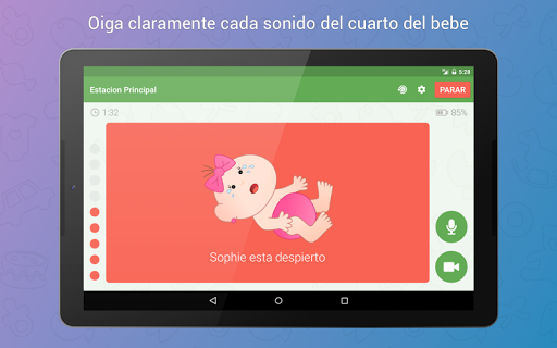 Captura de pantalla de Baby Monitor 3G