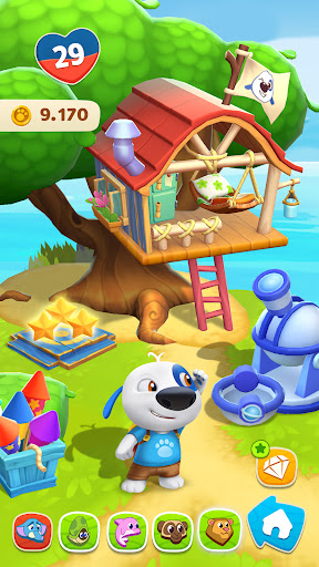 Captura de pantalla de Mi Talking Hank: Islas