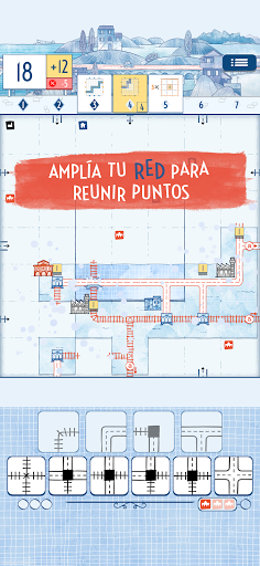 Captura de pantalla de Railroad Ink Challenge