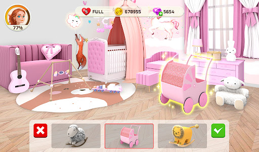 Captura de pantalla de My Home Design - Modern City