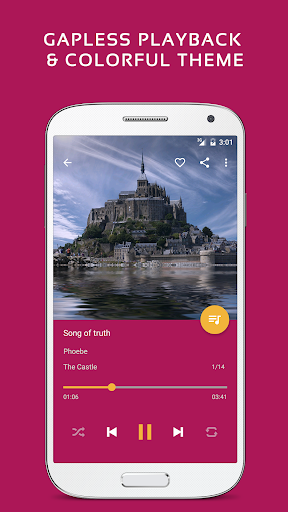 Captura de pantalla de Reproductor de Música Pulsar +