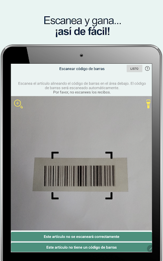 Captura de pantalla de NCPMobile:Premios por compras