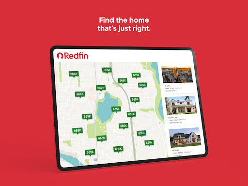 Captura de pantalla de Redfin: Buy, Sell & Rent Homes