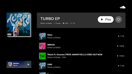 SoundCloud: Musik für Dich Screenshot