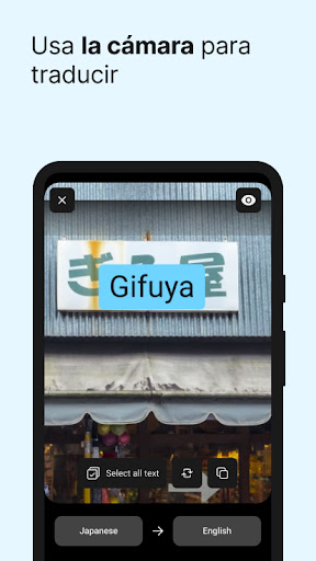 Captura de pantalla de Traductor de DeepL